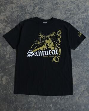 Vintage Ruroni Kenshin Anime ODM Faded Black Tee